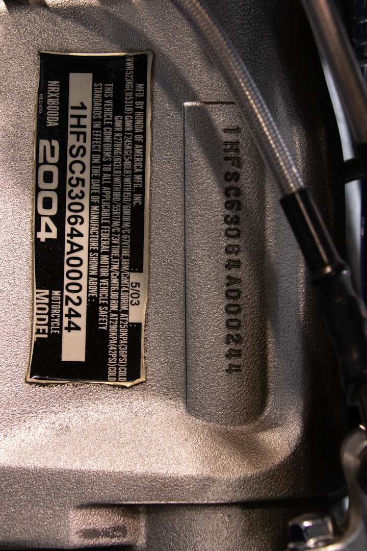 2004 HONDA NRX 1800 20