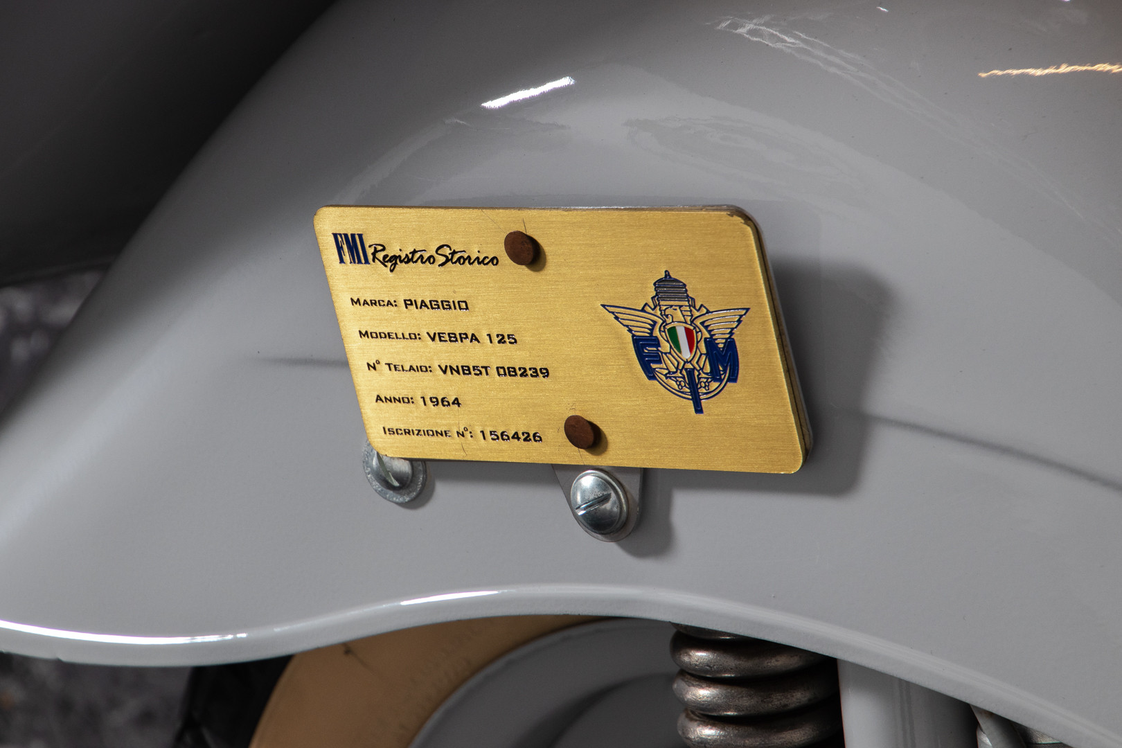 1964 Piaggio Vespa 125 VNB5T 13