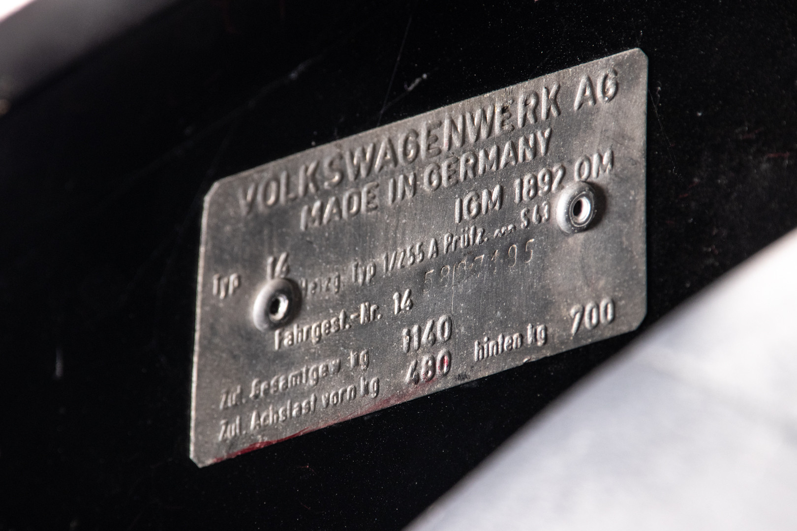 1965 Volkswagen Karmann Ghia 24
