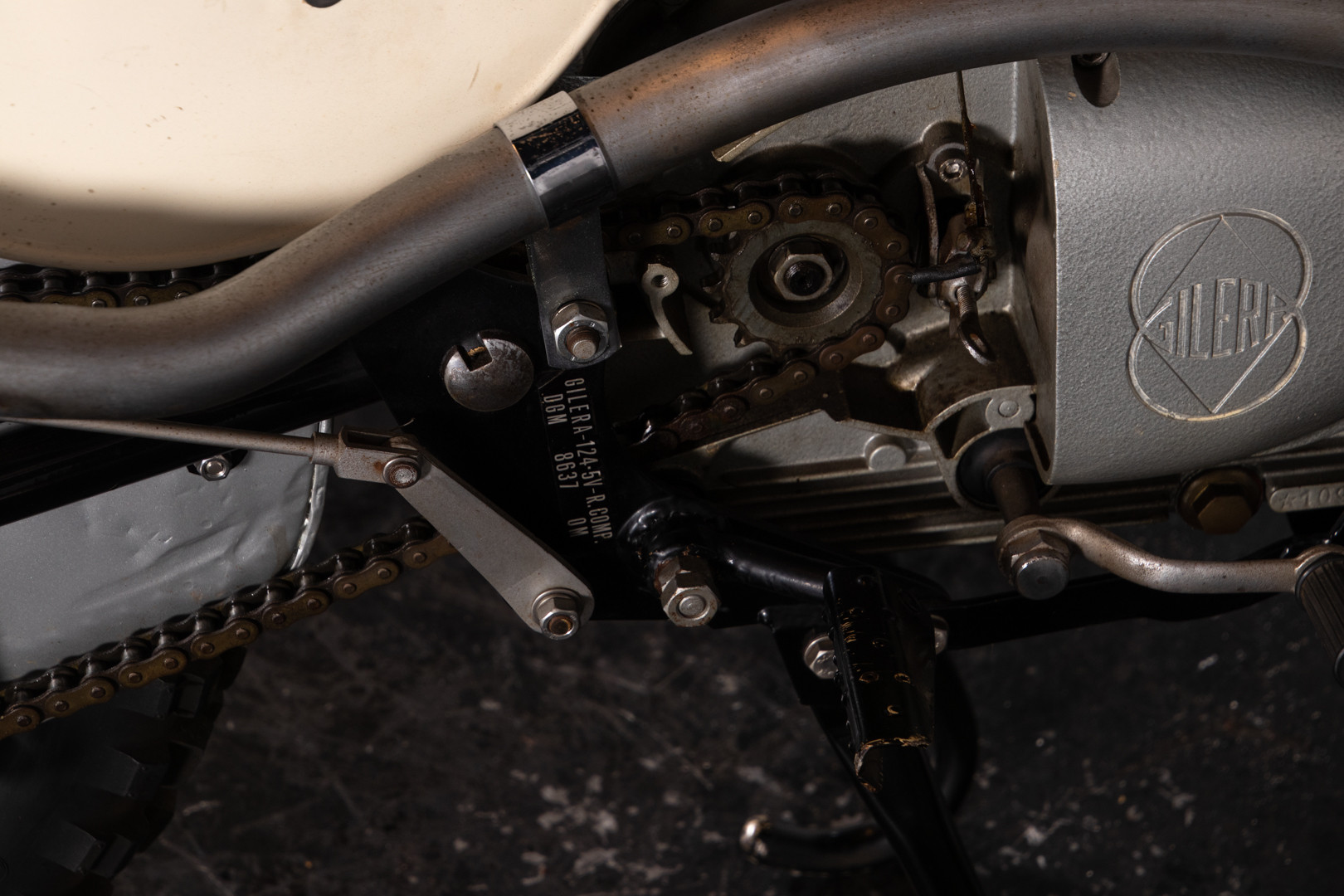 1972 GILERA 124 5V REGOLARITà COMP 18