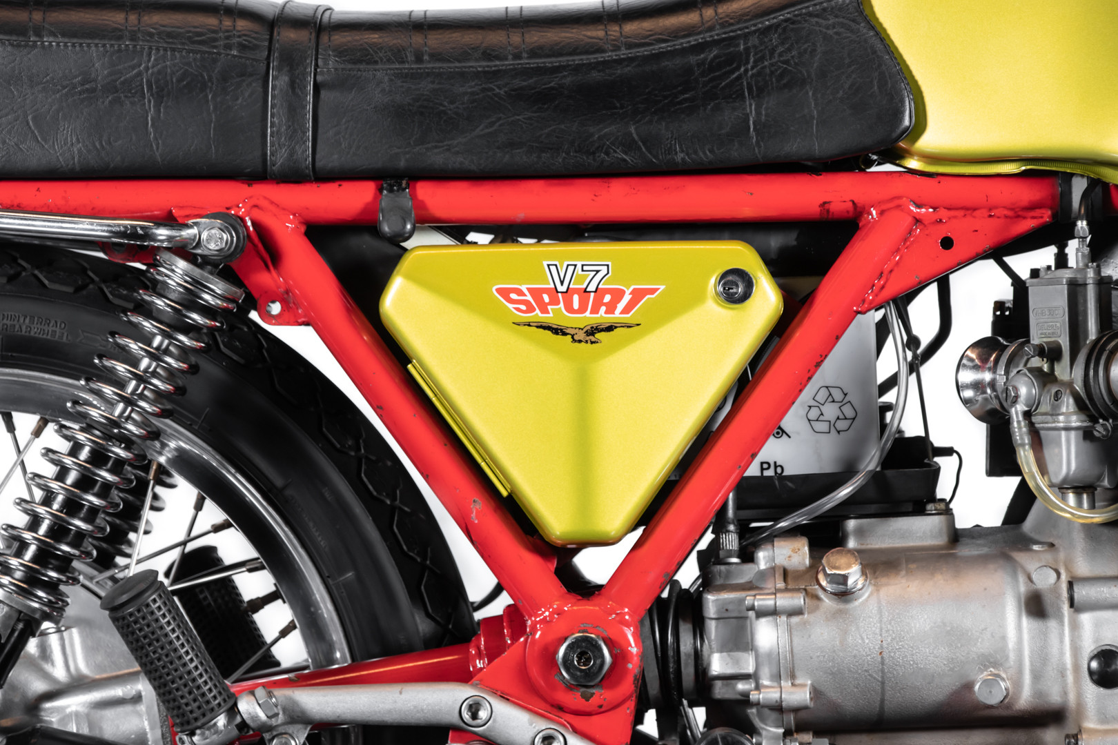 1972 Moto Guzzi V7 Sport Telaio Rosso 7