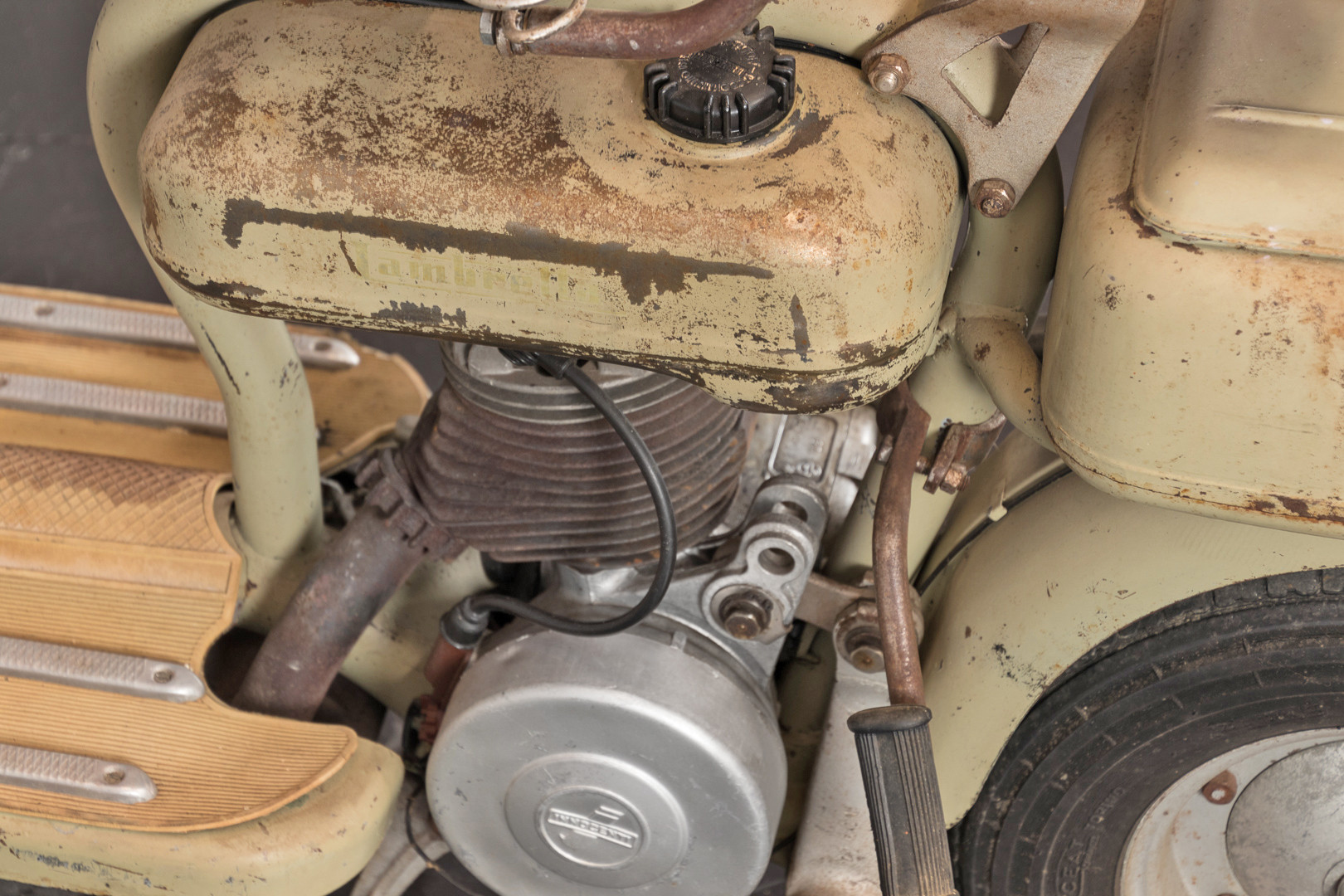 1952 Innocenti Lambretta D 125 Freccia d' Oro 9