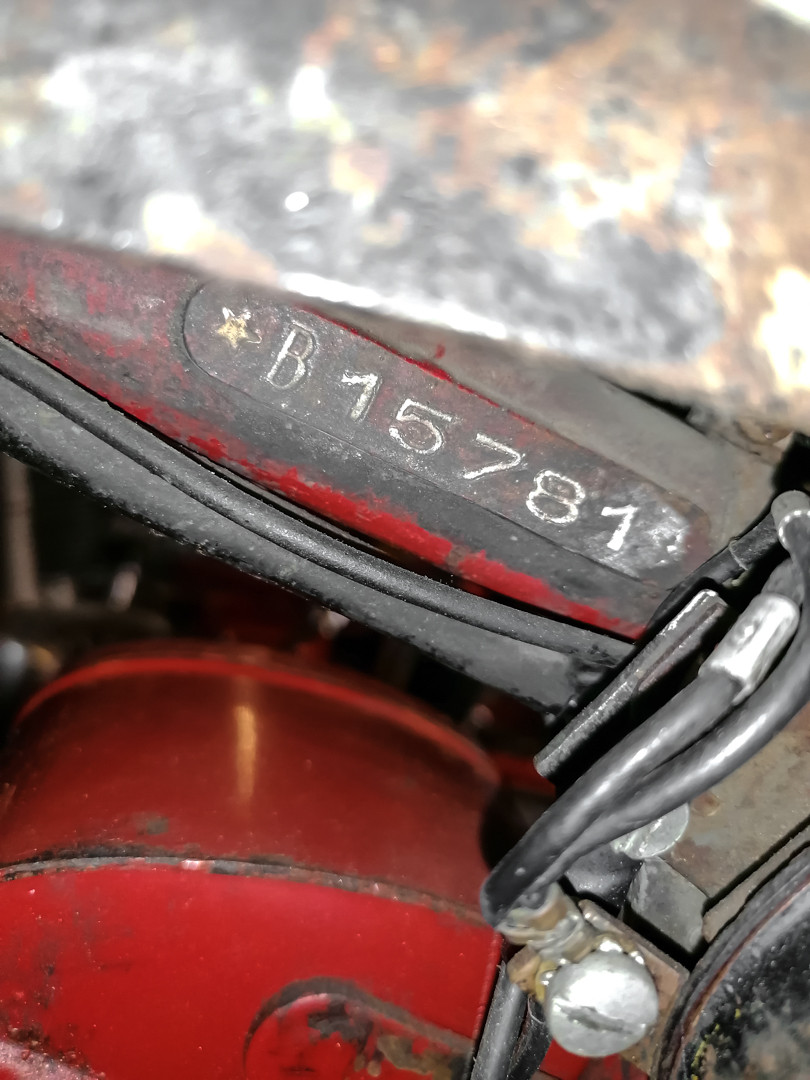 1957 Moto Morini Settebello 175 25