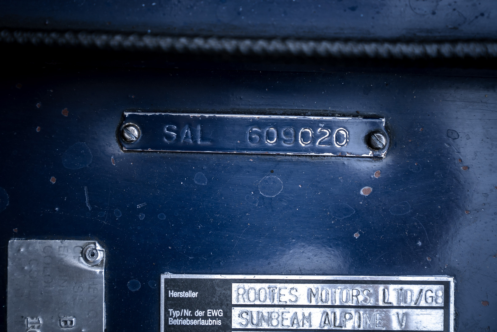 1967 Sunbeam Alpine 1725 59