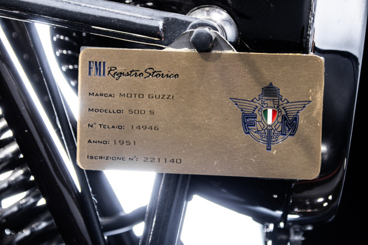 1951 Moto Guzzi 500 32