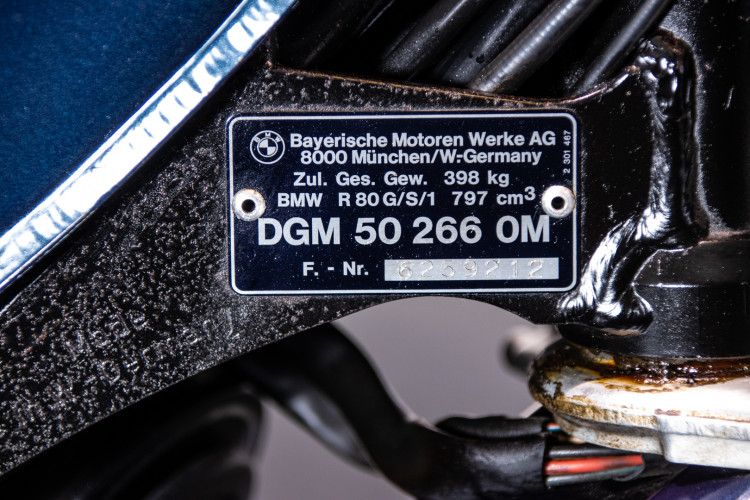 1979 BMW GS 80 11