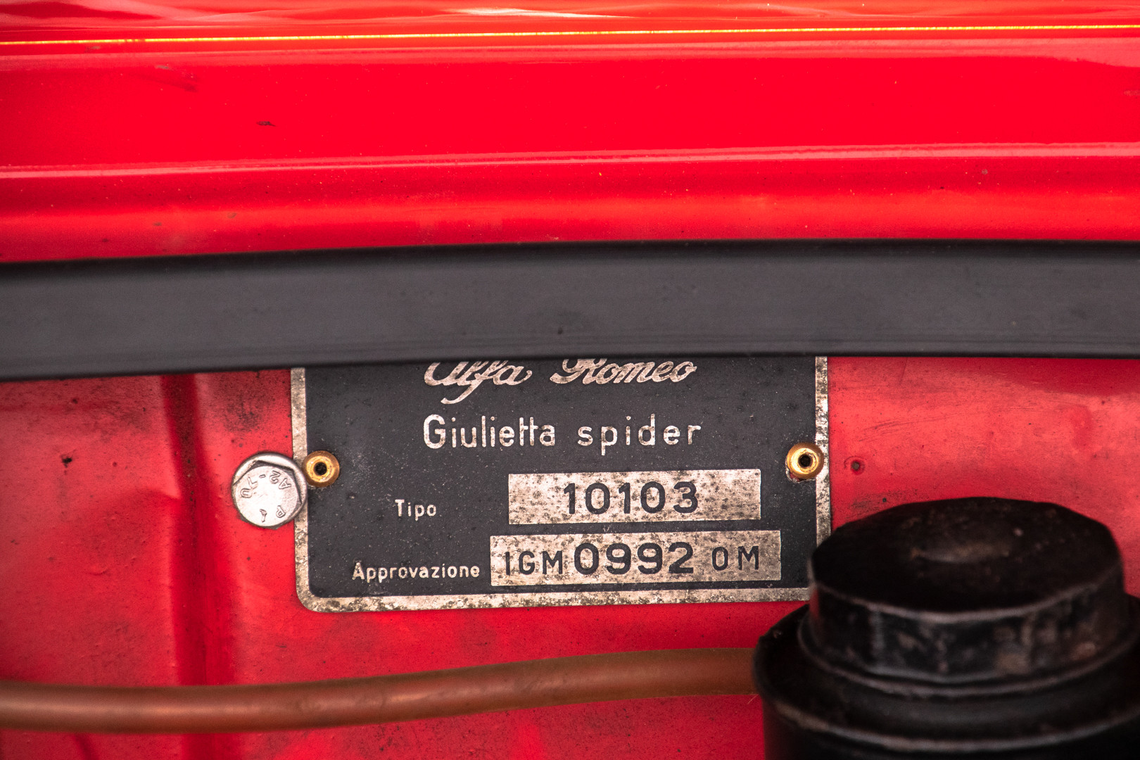 1962 Alfa Romeo Giulietta Spider 40