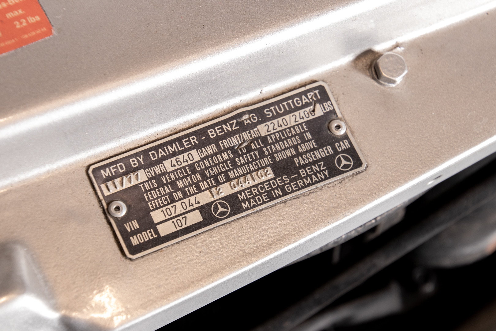 1977 Mercedes-Benz SL 450 36