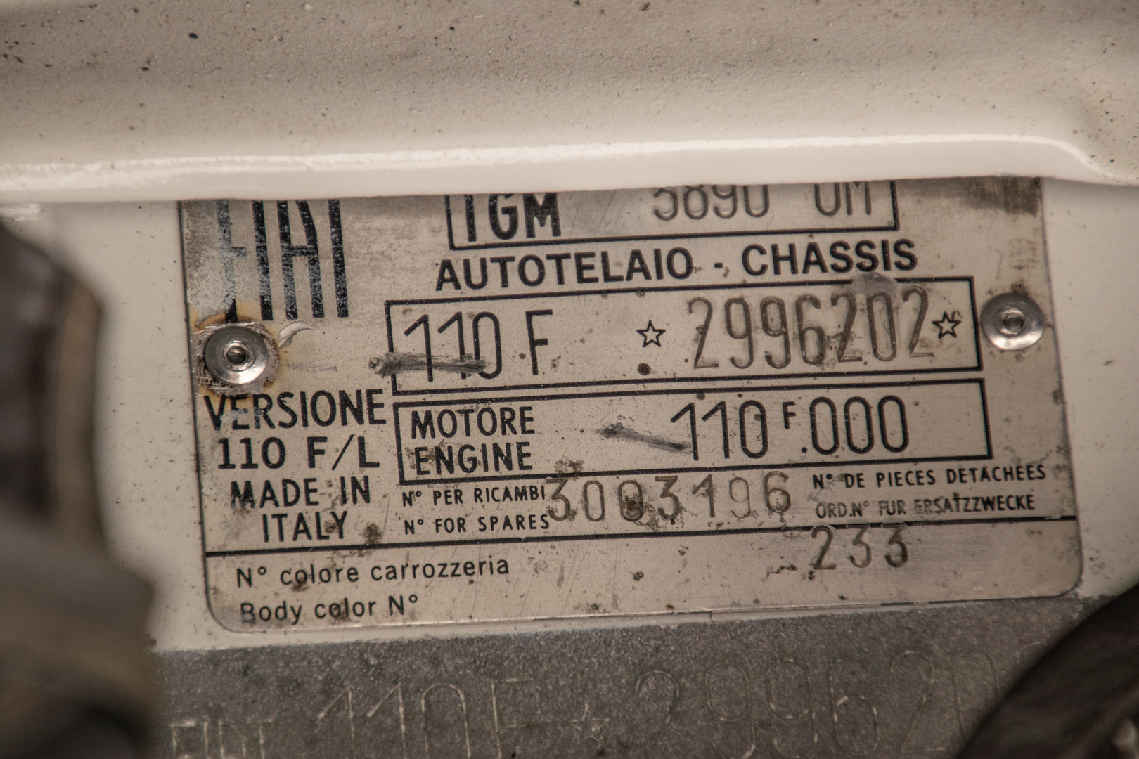 1972 Fiat 500 TV Giannini 31