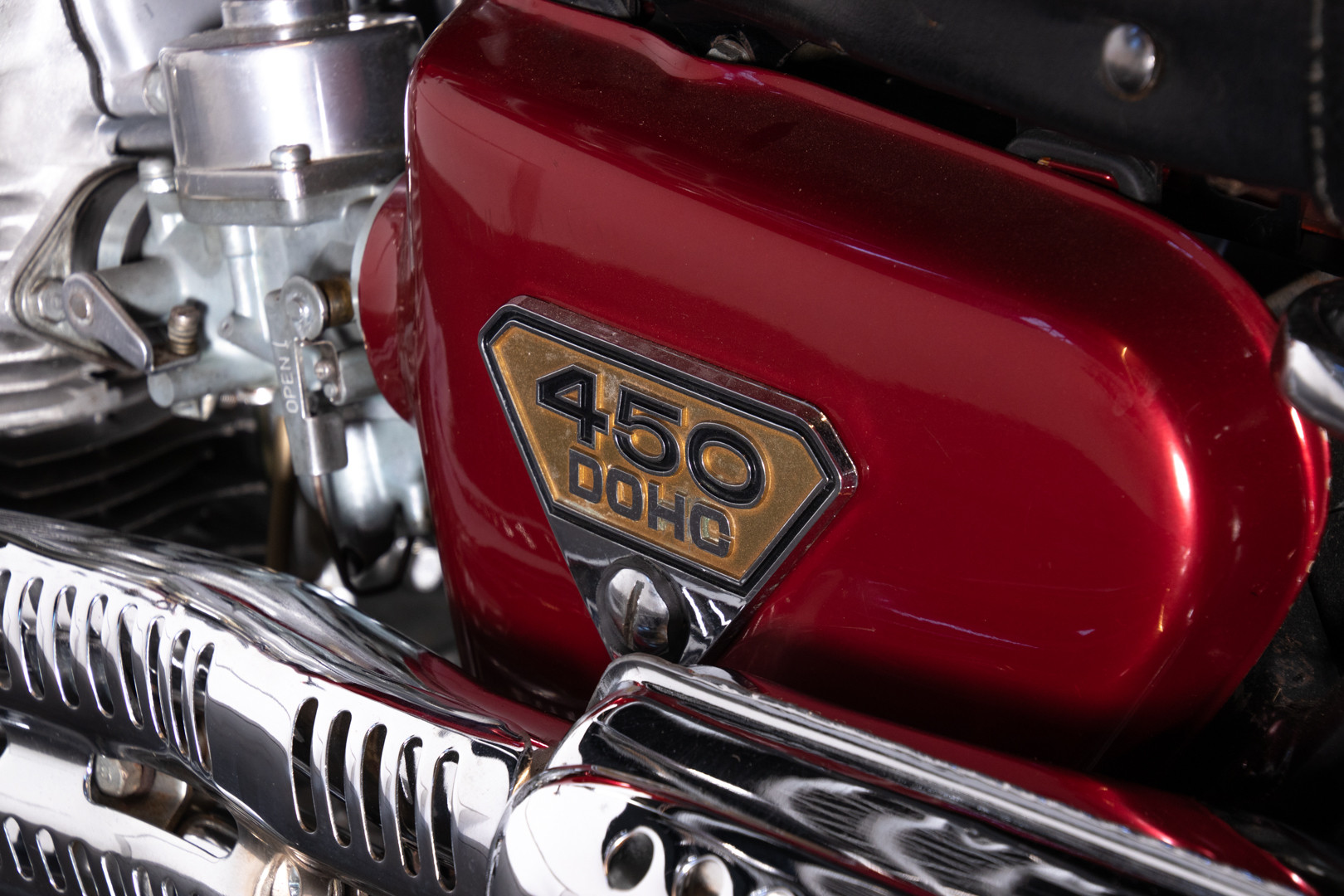 1971 Honda CB 450 Scrambler Replica 9
