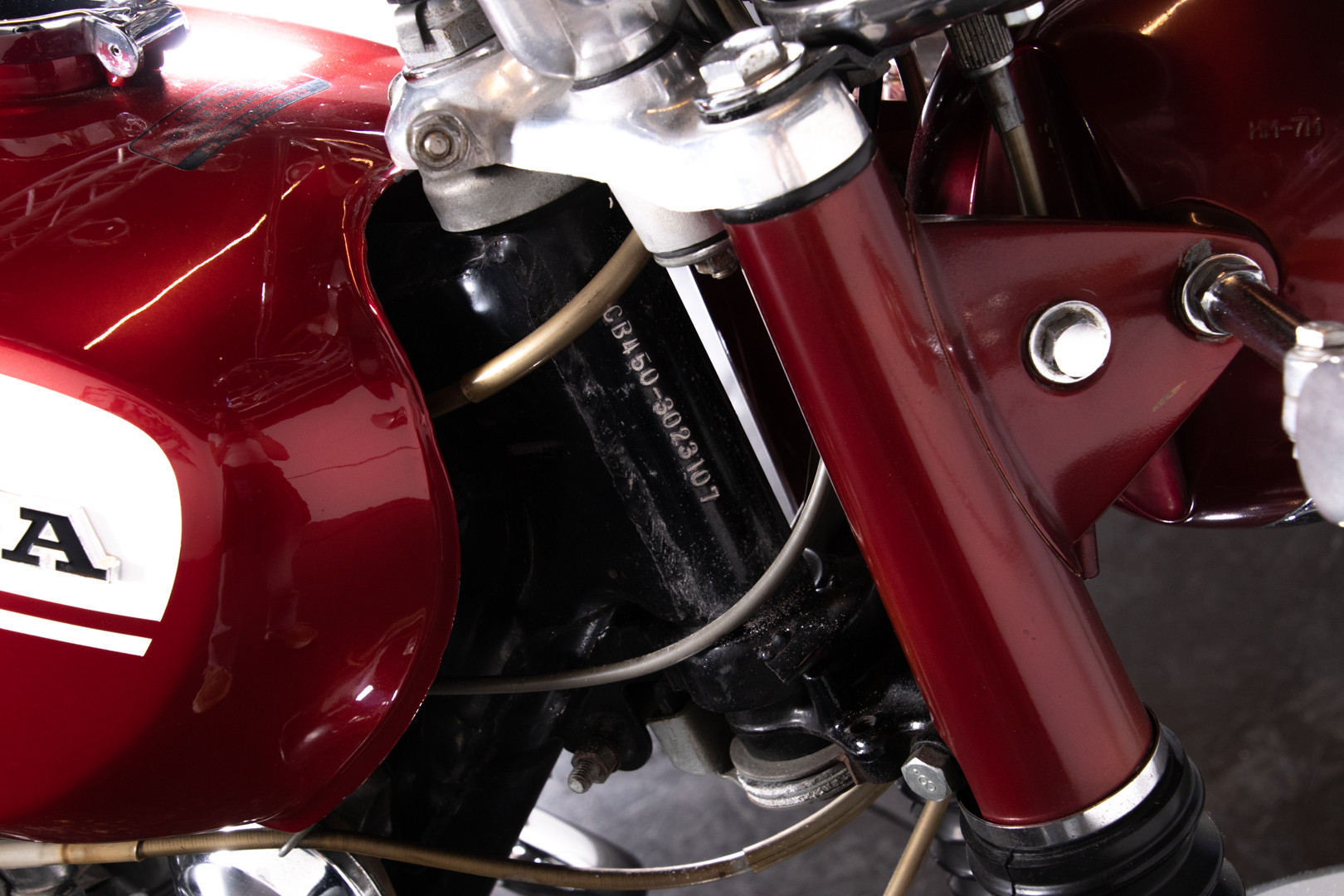1971 Honda CB 450 Scrambler Replica 26