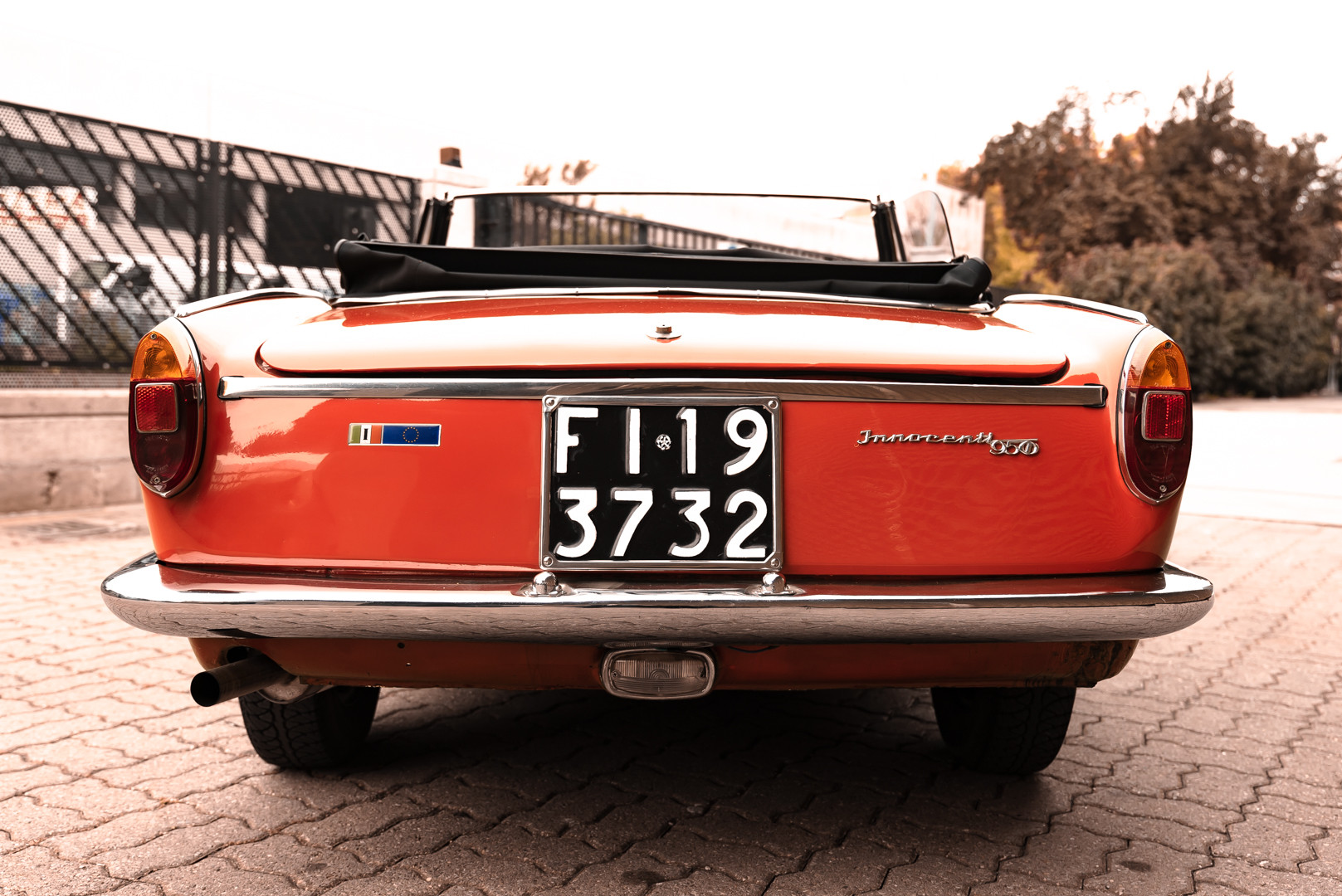 1962 Innocenti 950 Spider 10