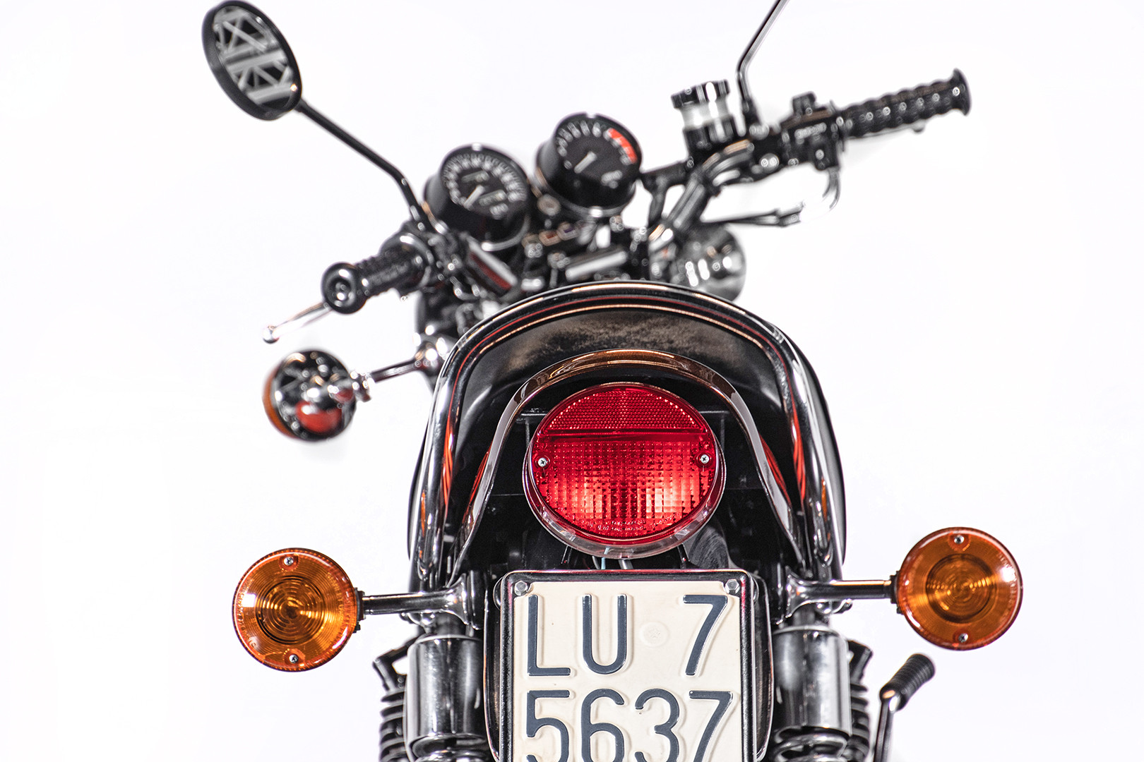 1973 Kawasaki ZI Super 4 9