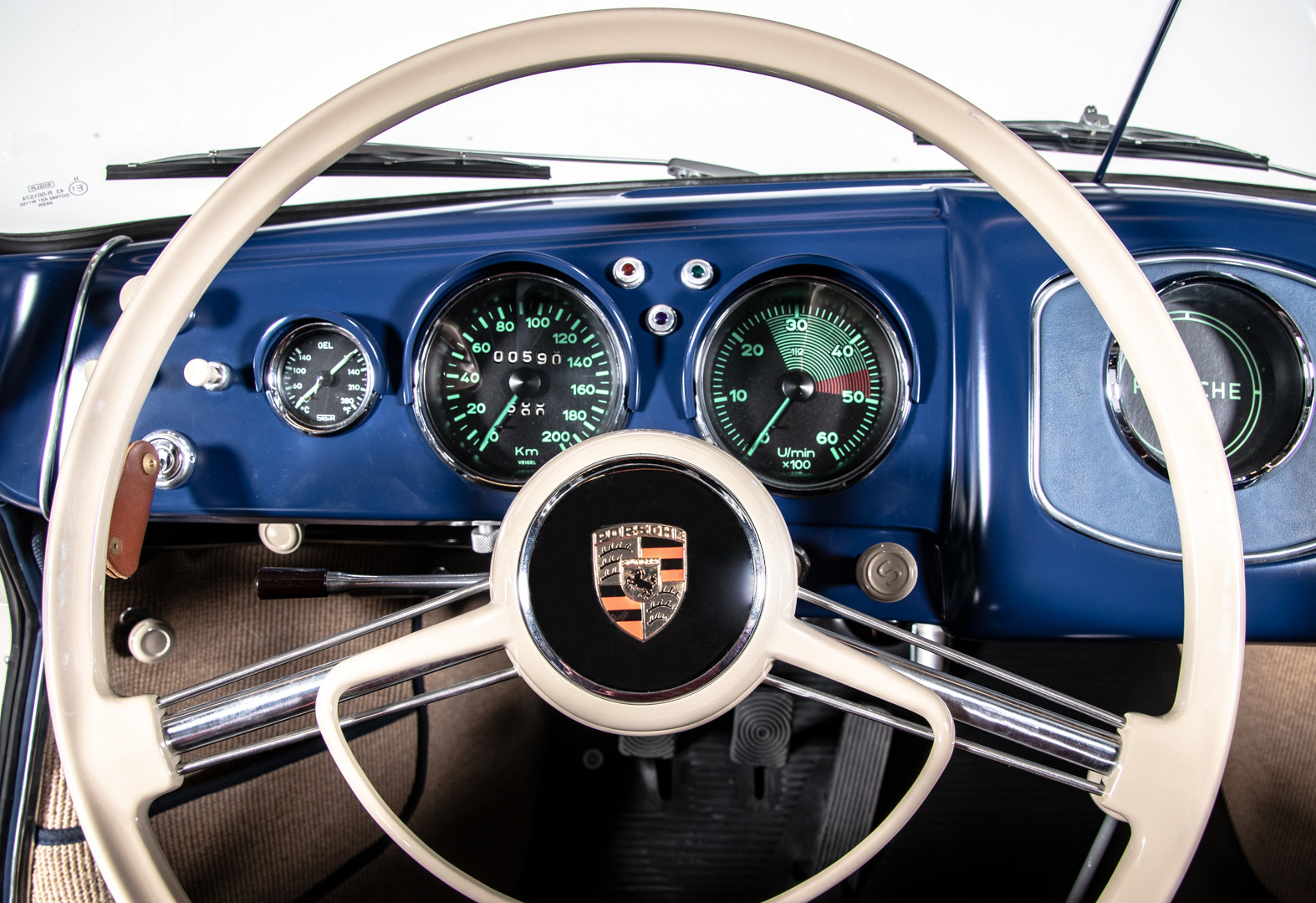 1954 Porsche 356 pre-A Cabriolet 1500 21