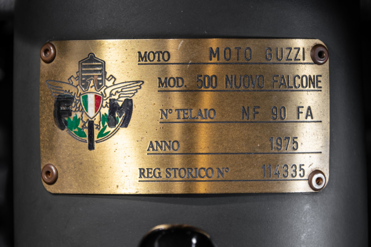 1975 Moto Guzzi Nuovo Falcone 500 46
