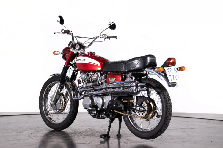 1971 Honda CB 450 Scrambler Replica 3