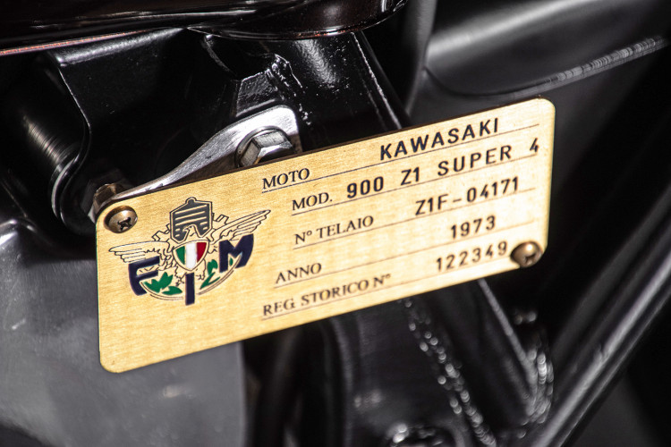 1973 Kawasaki ZI Super 4 22
