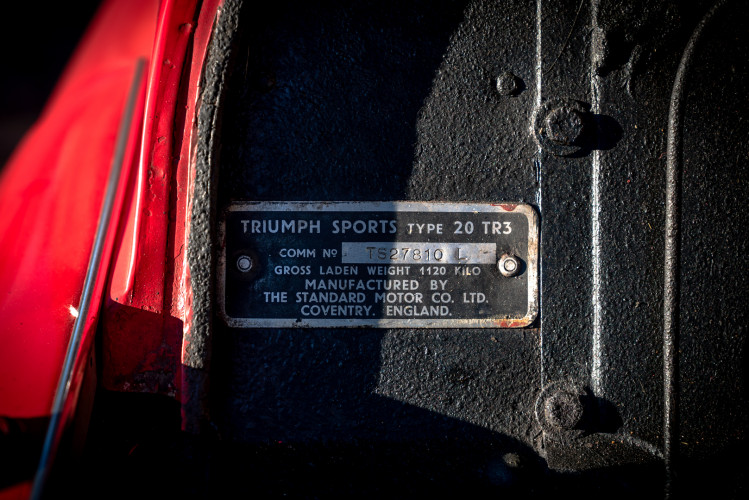 1958 Triumph TR3A "Small Mouth" 27