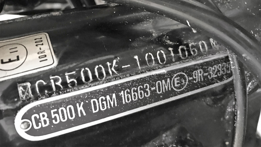 1977 Honda CB 500 Four 18