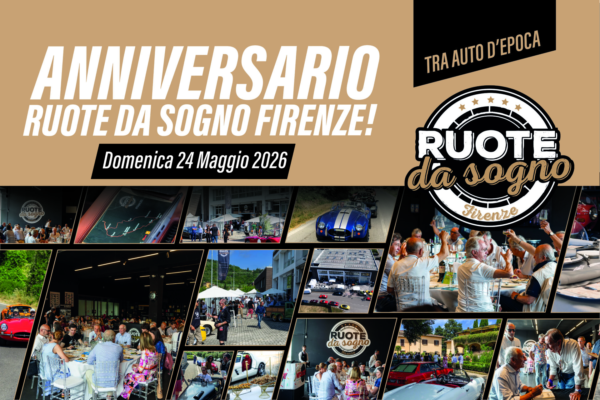 ANNIVERSARIO RUOTE DA SOGNO FIRENZE