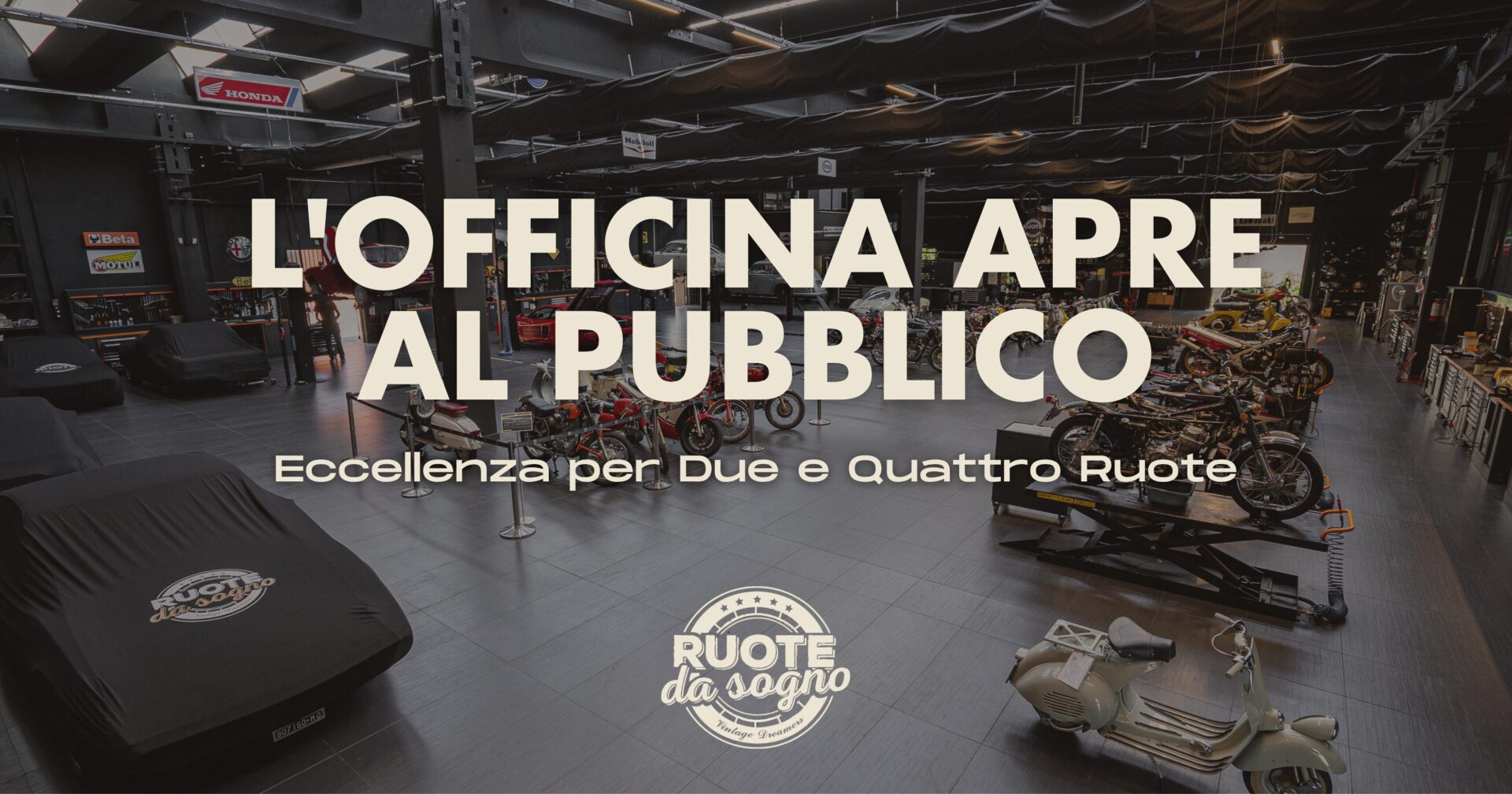 OFFICINA APERTA AL PUBBLICO